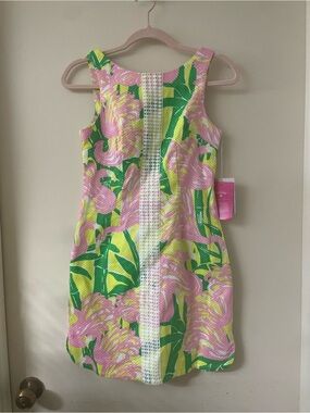 NWT Lilly Pulitzer for Target Flamingo Shift Dress Size 2 | 20th Anniversary